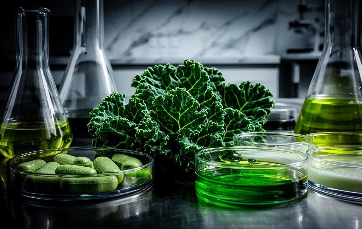 Nutritional raw elements close up